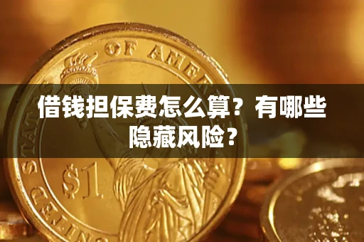 武汉借钱担保费怎么算？有哪些隐藏风险？