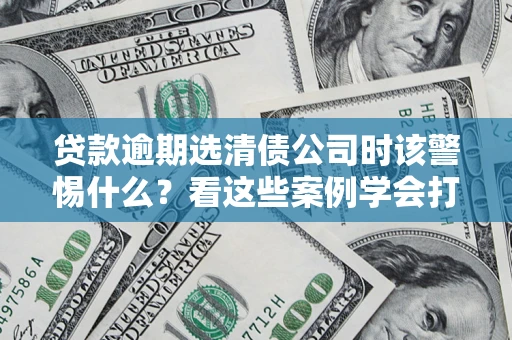 武汉贷款逾期选清债公司时该警惕什么？看这些案例学会打翻身仗