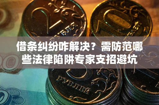 武汉借条纠纷咋解决？需防范哪些法律陷阱专家支招避坑