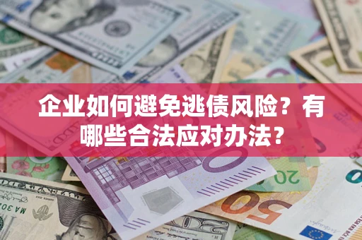 武汉企业如何避免逃债风险？有哪些合法应对办法？