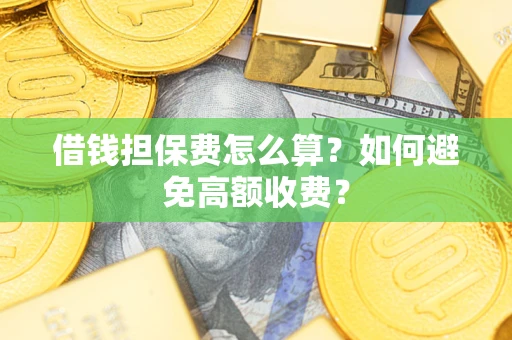 武汉借钱担保费怎么算？如何避免高额收费？