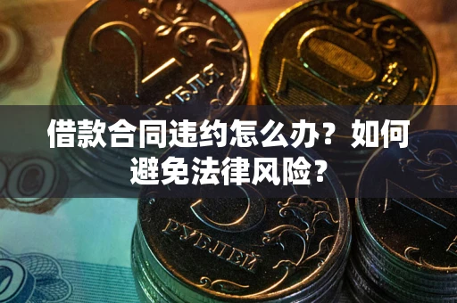 武汉借款合同违约怎么办？如何避免法律风险？
