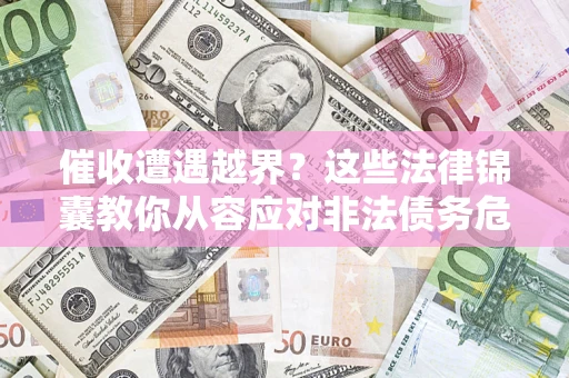 武汉催收遭遇越界？这些法律锦囊教你从容应对非法债务危机