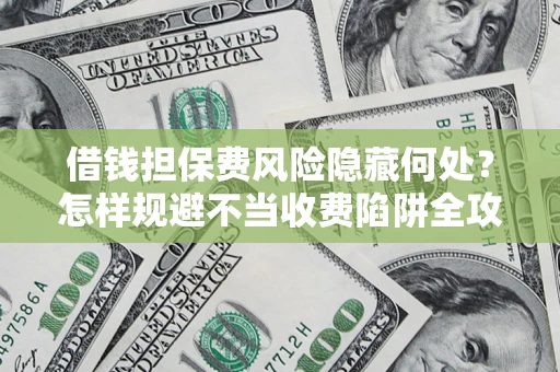 武汉借钱担保费风险隐藏何处？怎样规避不当收费陷阱全攻略！